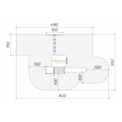 Детская площадка Савушка TooSun (Тусун) 3 Plus