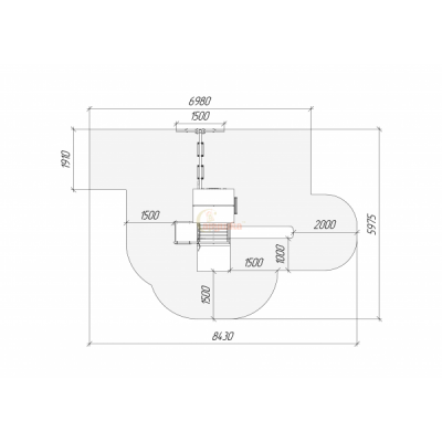 Детская площадка Савушка TooSun (Тусун) 3 Plus с песочницей Детская площадка Савушка TooSun (Тусун) 3 Plus с песочницей