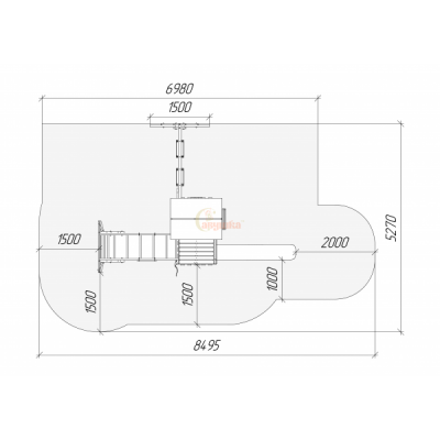 Детская площадка Савушка TooSun (Тусун) 4 Plus