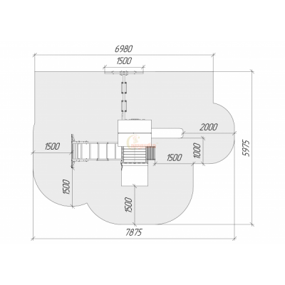 Детская площадка Савушка TooSun (Тусун) 4 с песочницей