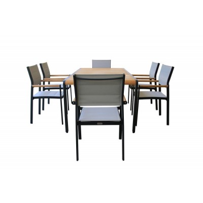 Обеденная группа из алюминия MAYA