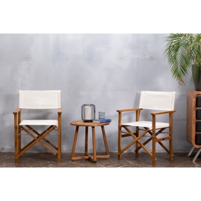 Кофейный комплект из акации DIRECTOR бежевый Кофейный комплект из акации DIRECTOR бежевый