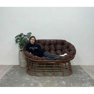 Диван для отдыха SAVIRA горячий шоколад