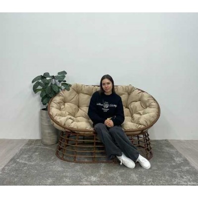 Диван для отдыха SAVIRA горячий шоколад