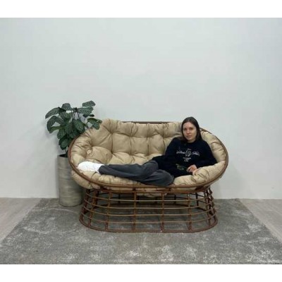 Диван для отдыха SAVIRA горячий шоколад