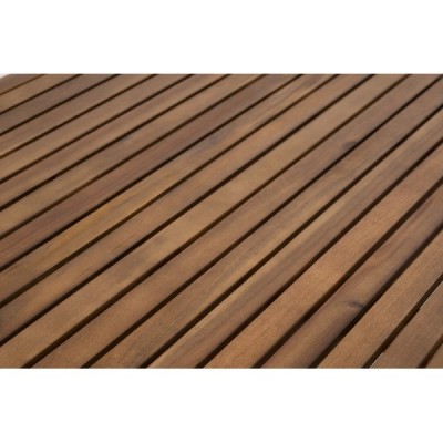 Обеденный стол из акации MONA раздвижной 179/263 см