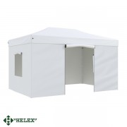 Тент шатер быстросборный Helex 4335 3x4,5х3м белый