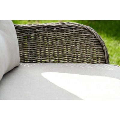Диван садовый плетеный из искусственного ротанга GENEVA 3-х местный Диван садовый плетеный из искусственного ротанга GENEVA 3-х местный