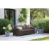 Диван садовый Калифорния 3-х местный (California 3 Sofa), коричневый