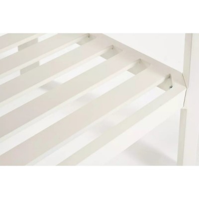 Кофейный стол из алюминия CONCORDE белый