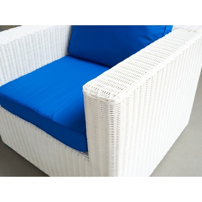 Комплект мебели для лаунж зоны KARL из ротанга, белый