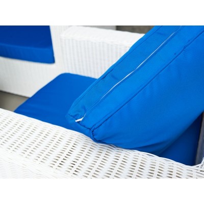 Комплект мебели для лаунж зоны KARL из ротанга, белый