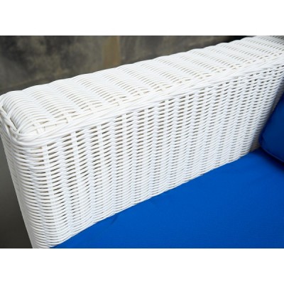 Комплект мебели для лаунж зоны KARL из ротанга, белый