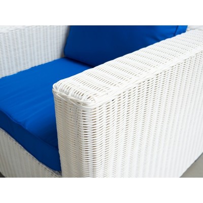 Комплект мебели для лаунж зоны KARL из ротанга, белый