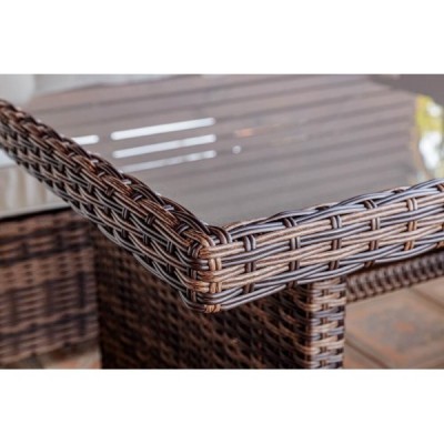 Комплект мебели из искусственного ротанга ZORRO, коричневый