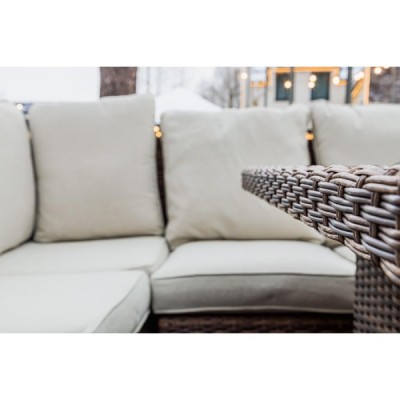 Комплект мебели из искусственного ротанга ZORRO, коричневый