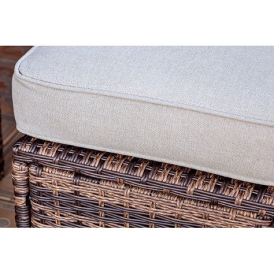 Комплект мебели из искусственного ротанга ZORRO, коричневый