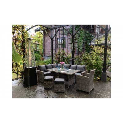 Комплект мебели из искусственного ротанга ZORRO PLUS, серый Комплект мебели из искусственного ротанга ZORRO PLUS, серый