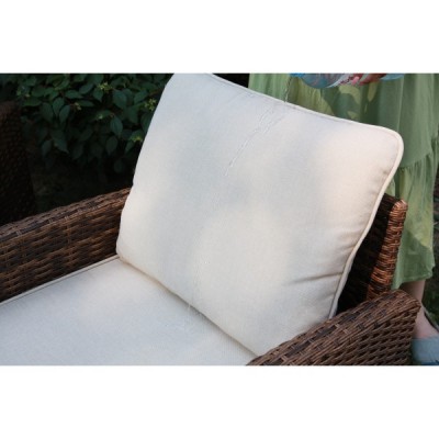 Комплект мебели из искусственного ротанга ZOYA, коричневый