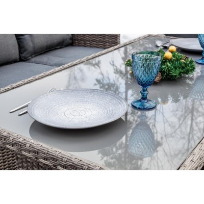 Комплект мебели из искусственного ротанга ZOYA, серый Комплект мебели из искусственного ротанга ZOYA, серый