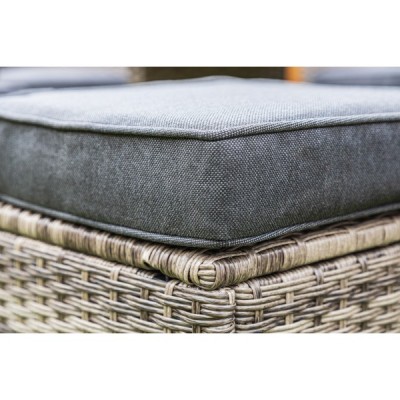 Комплект мебели из искусственного ротанга ZOYA, серый Комплект мебели из искусственного ротанга ZOYA, серый