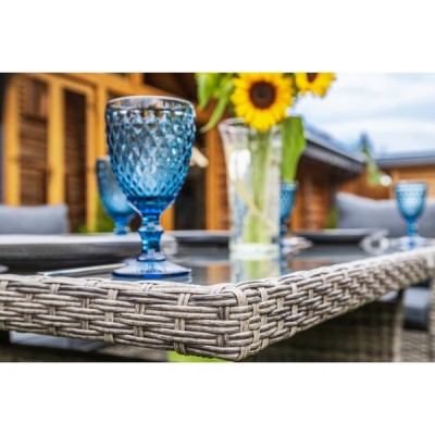 Комплект мебели из искусственного ротанга ZOYA, серый Комплект мебели из искусственного ротанга ZOYA, серый