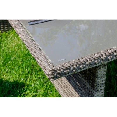 Комплект мебели KARL с обеденным столом, серый Комплект мебели KARL с обеденным столом, серый