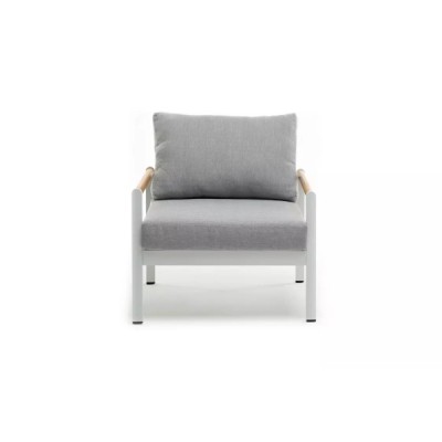 Кресло из алюминия MAYA белый