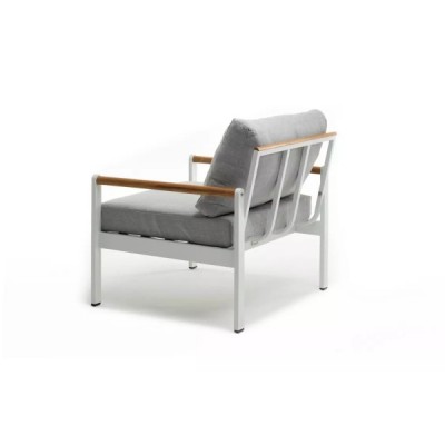 Кресло из алюминия MAYA белый