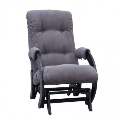 Кресло глайдер Комфорт Модель 68 венге/ Verona Antrazite Grey
