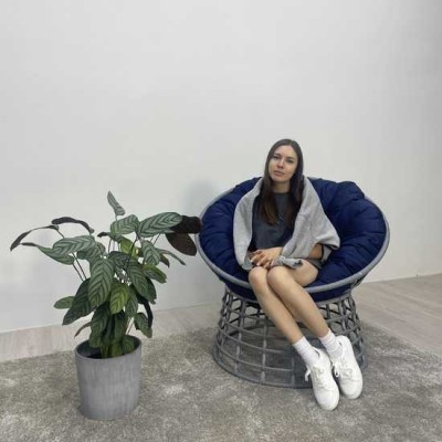 Кресло для отдыха FLATA серый