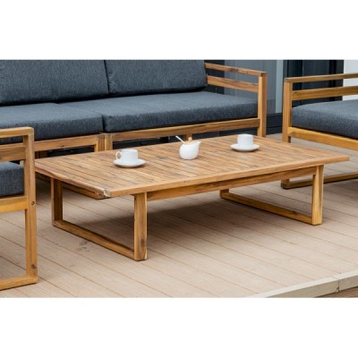 Лаунж-зона BROOKLYN с диваном из акации