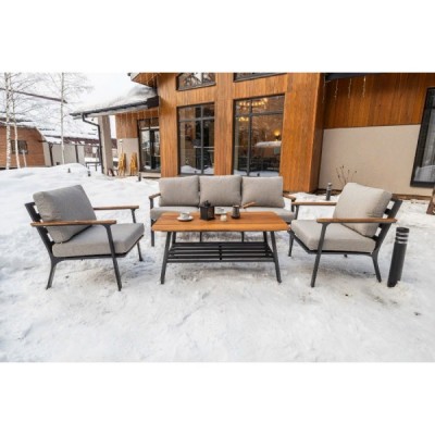 Лаунж-зона OLIVER на алюминиевом каркасе