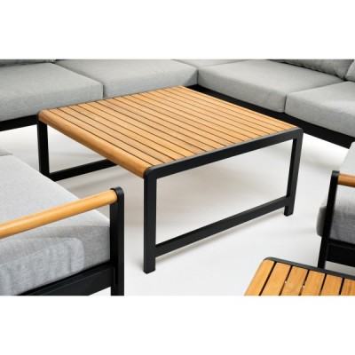 Лаунж зона из алюминия MAYA L темный графит