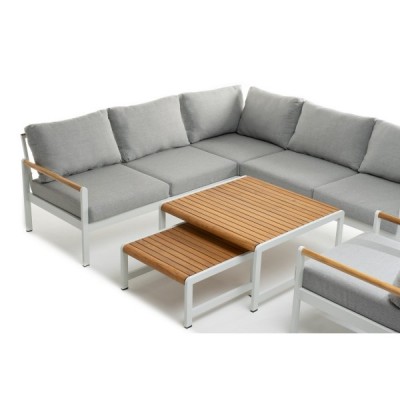 Лаунж зона из алюминия MAYA M белая