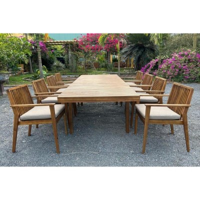 Обеденная группа из акации MONA XL