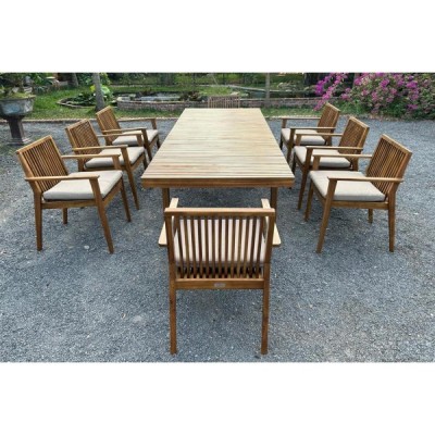 Обеденная группа из акации MONA XL