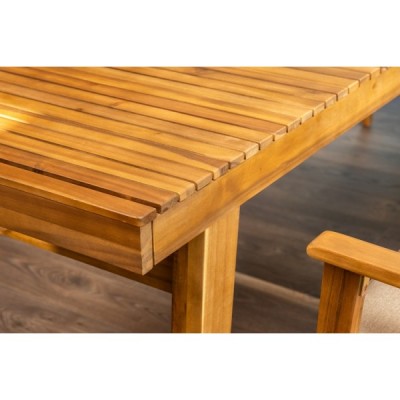 Обеденная группа из акации MONA XL