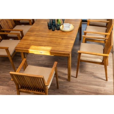 Обеденная группа из акации MONA XL