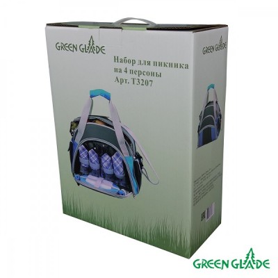 Набор для пикника Green Glade Т3207 10л/30 предметов