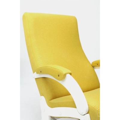 Кресло-качалка Бастион-1м Bahama yellow ноги белые