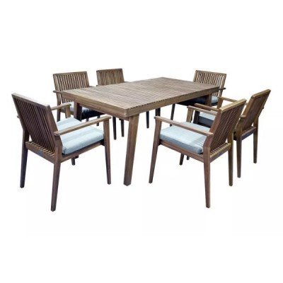 Обеденная группа из акации MONA L Обеденная группа из акации MONA L