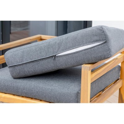 Обеденный комплект BROOKLYN с диваном из акации