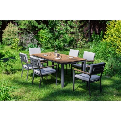 Обеденный комплект OSCAR со столешницей из поливуда Обеденный комплект OSCAR со столешницей из поливуда