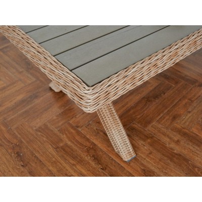 Обеденный комплект садовой мебели ISABELLA из ротанга