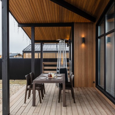 Обеденный комплект садовой мебели JULY S коричневый Обеденный комплект садовой мебели JULY S коричневый