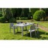 Обеденный комплект садовой мебели JULY S светло-серый Обеденный комплект садовой мебели JULY S светло-серый