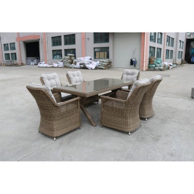 Обеденный комплект VICTOR с 6 креслами