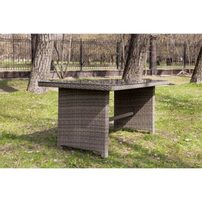 Обеденный стол FIONA 160 см, серый