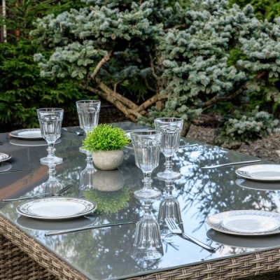 Обеденный стол FIONA 160 см, серый